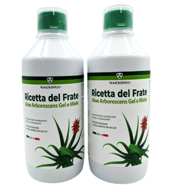 Aloe Arborescens Recette Zago - 500ml X 2 - Haute qualité