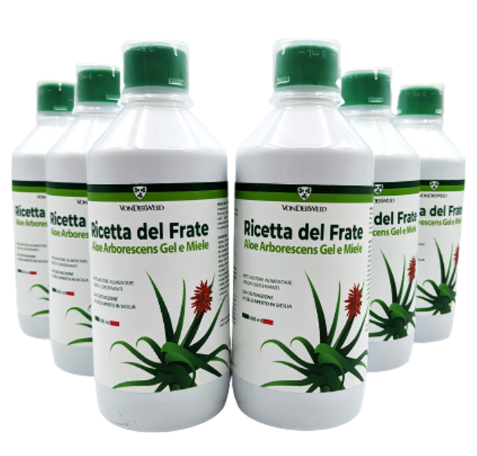 Aloe Arborescens Recette Zago - 500ml X 6 - Haute qualité