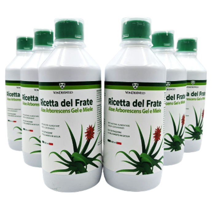 Aloe Arborescens Recette Zago - 500ml  X 6 - Haute qualité